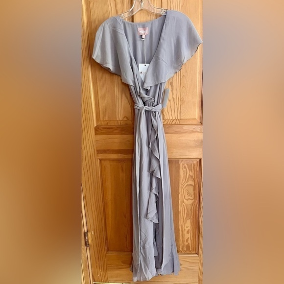 Show Me Your Mumu Gray Dress Jess Size XS - Picture 5 of 11